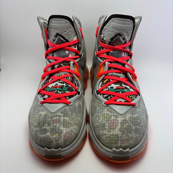 NIKE LEBRON 19 “Fast Food” Basketball Shoes Mens Size 9 - Picture 3 of 12